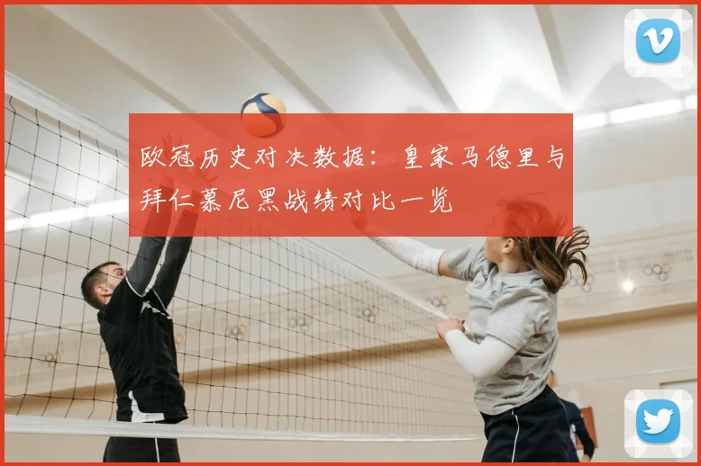 欧冠历史对决数据：皇家马德里与拜仁慕尼黑战绩对比一览